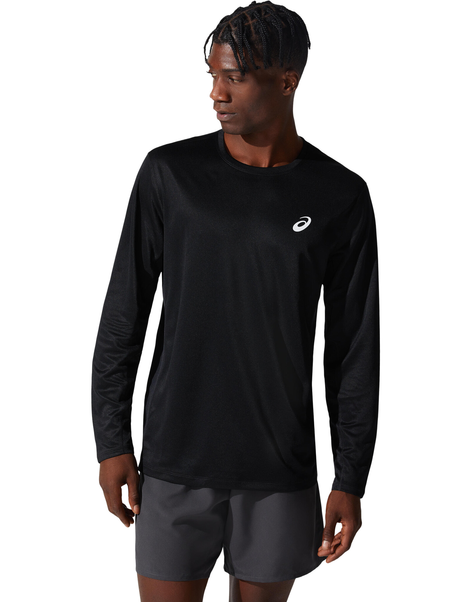 Asics CORE LS TOP-Heren-PERFORMANCE BLACK