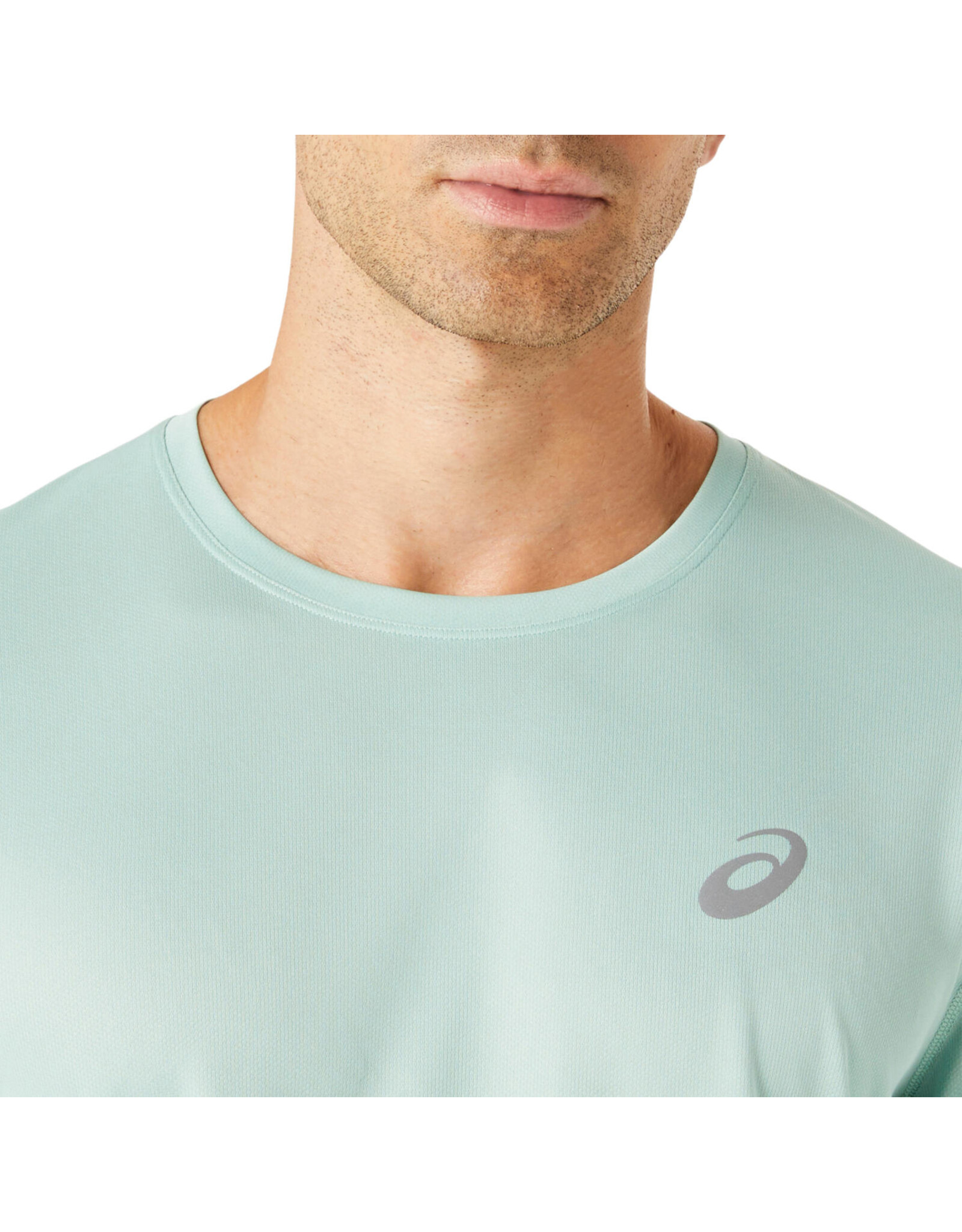 Asics CORE LS TOP-Heren-LIGHT CELADON