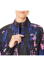 Asics ROAD LITE-SHOW PACKABLE JACKET-Dames-PERFORMANCE BLACK/BOLD MAGENTA