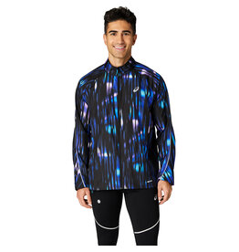 Asics ROAD LITE-SHOW PACKABLE JACKET-Heren-BLUE EXPANSE