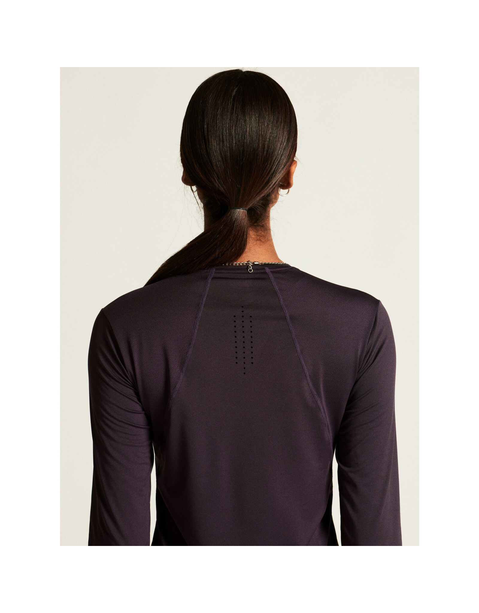 Craft ADV ESSENCE LS TEE 2 W-DK PLUM