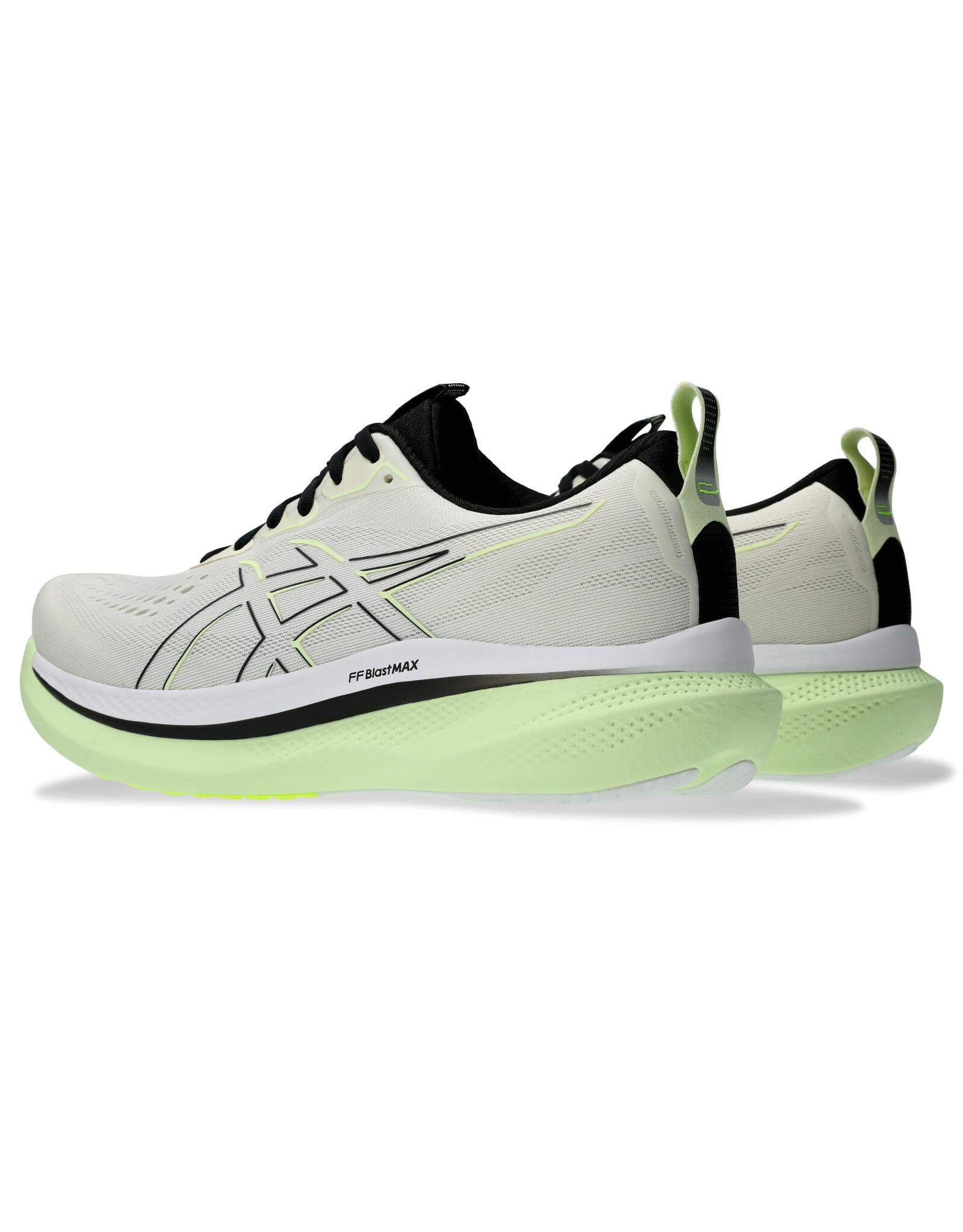 Asics GLIDERIDE MAX-Heren-BIRCH/BLACK