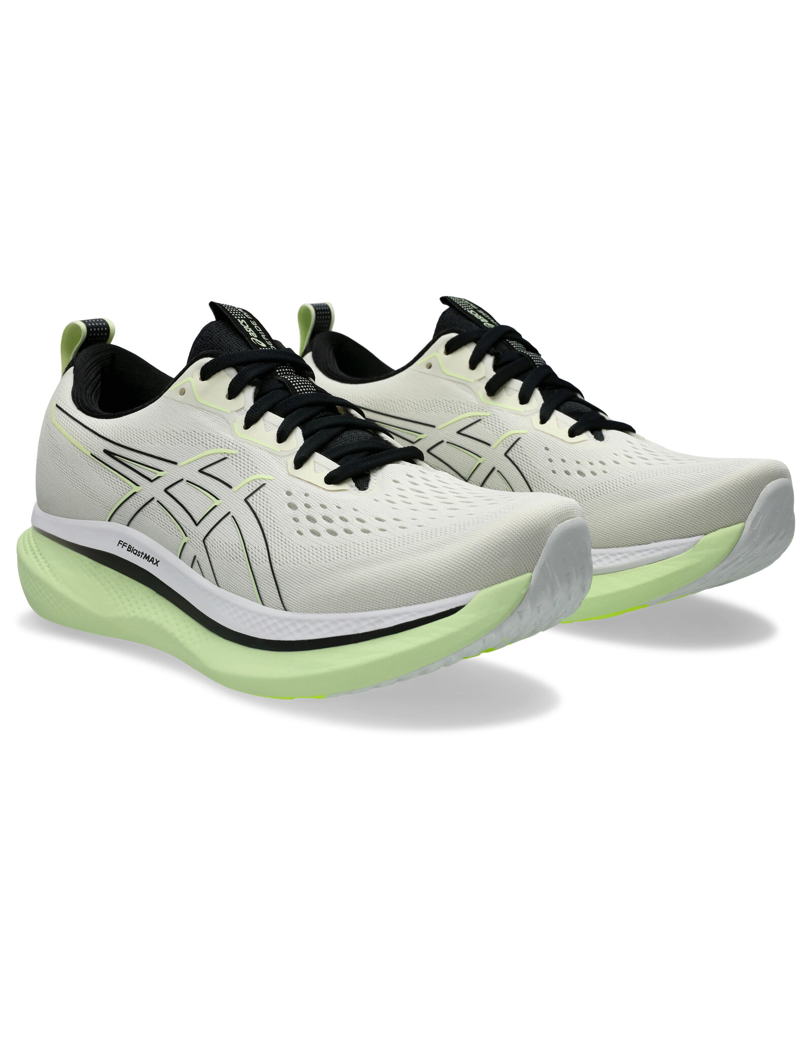 Asics GLIDERIDE MAX-Heren-BIRCH/BLACK