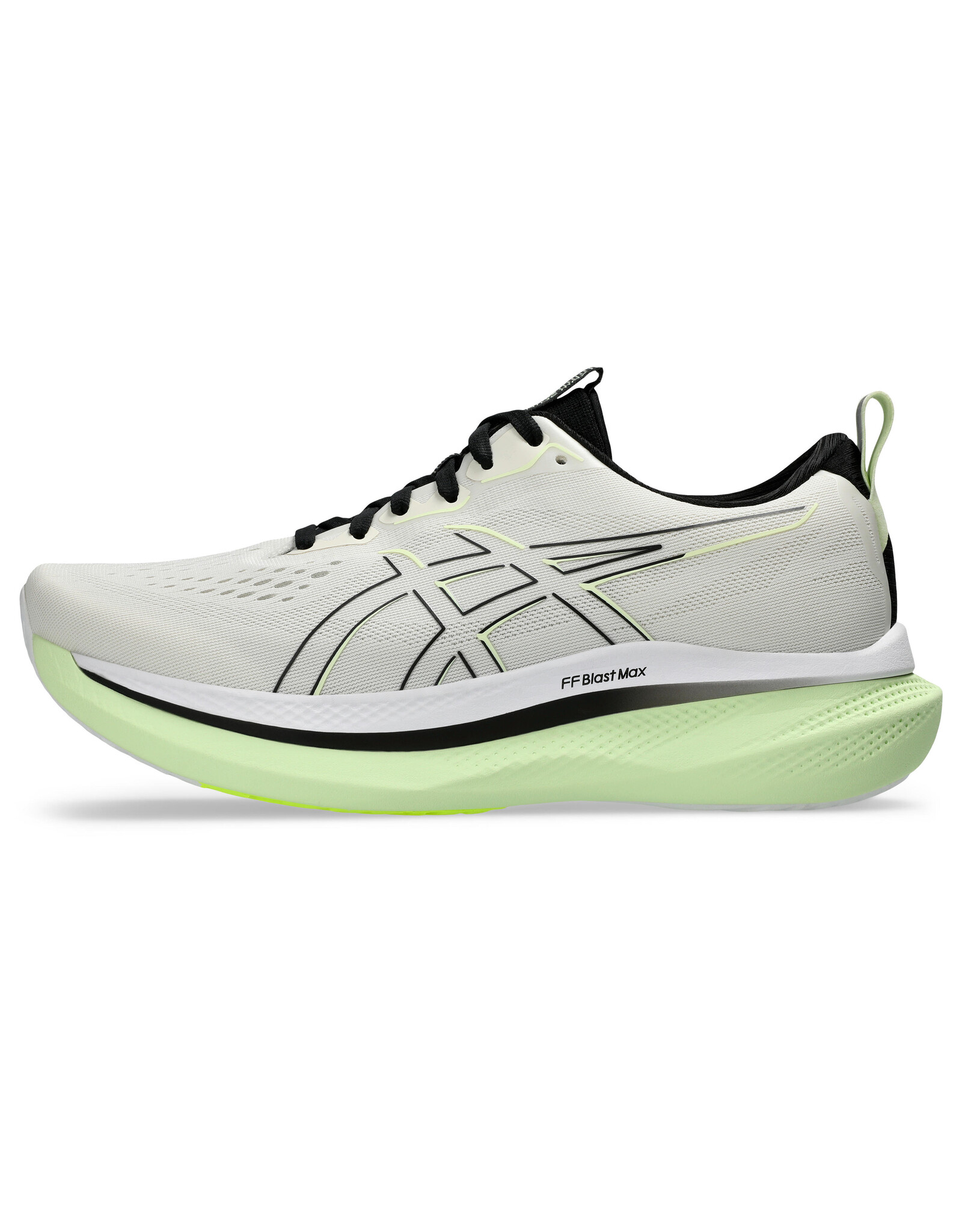 Asics GLIDERIDE MAX-Heren-BIRCH/BLACK