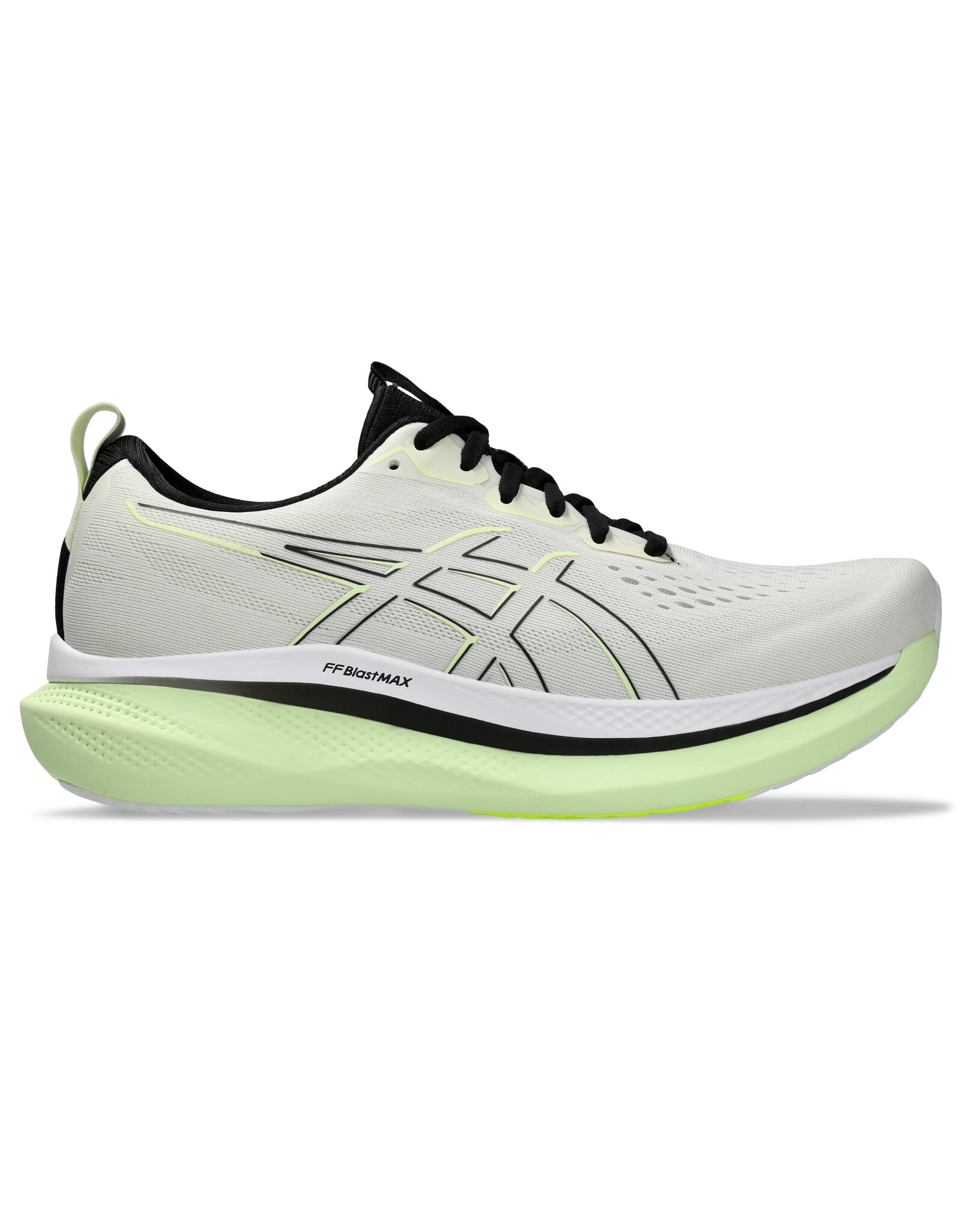 Asics GLIDERIDE MAX-Heren-BIRCH/BLACK