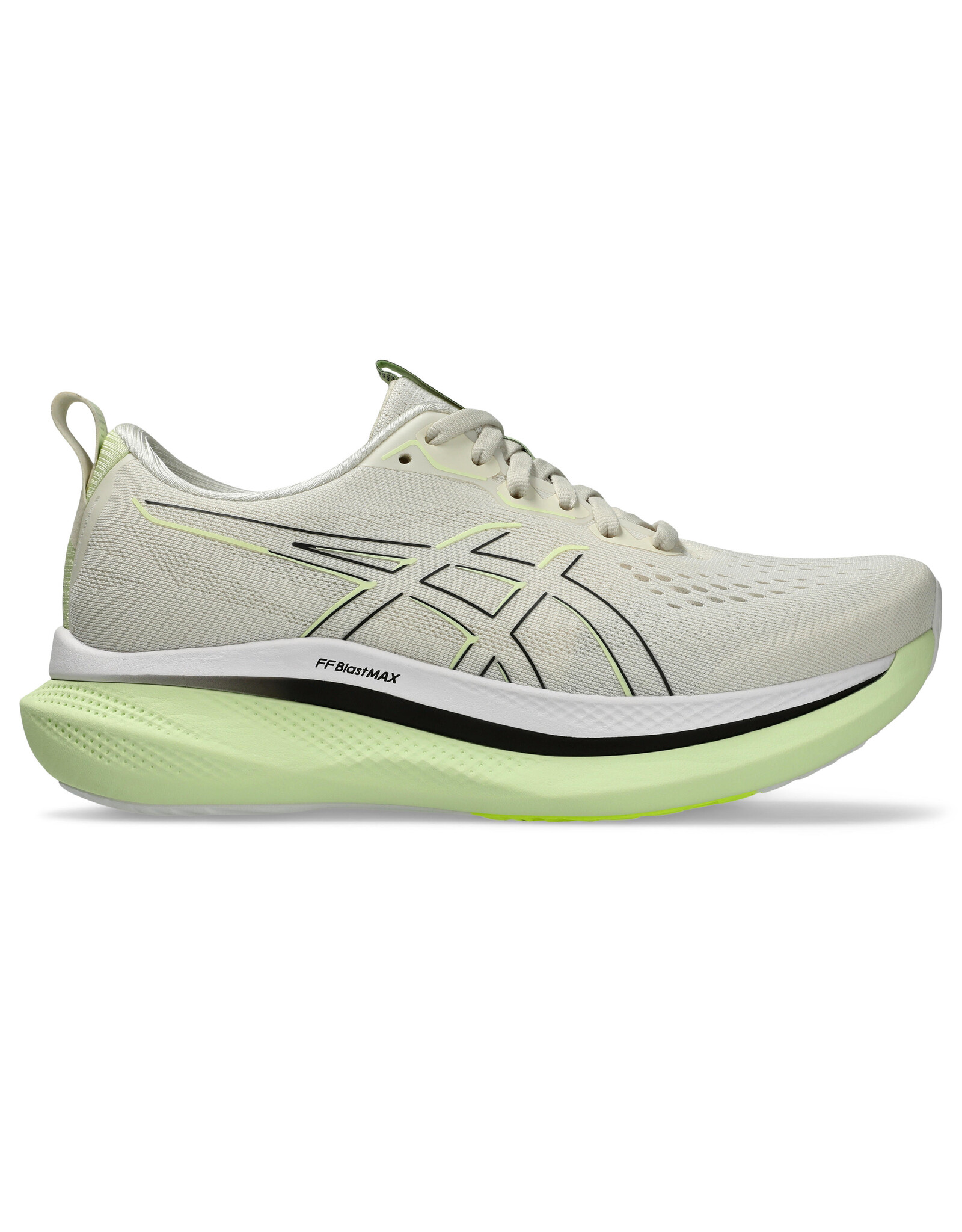 Asics GLIDERIDE MAX-Dames-BIRCH/BLACK