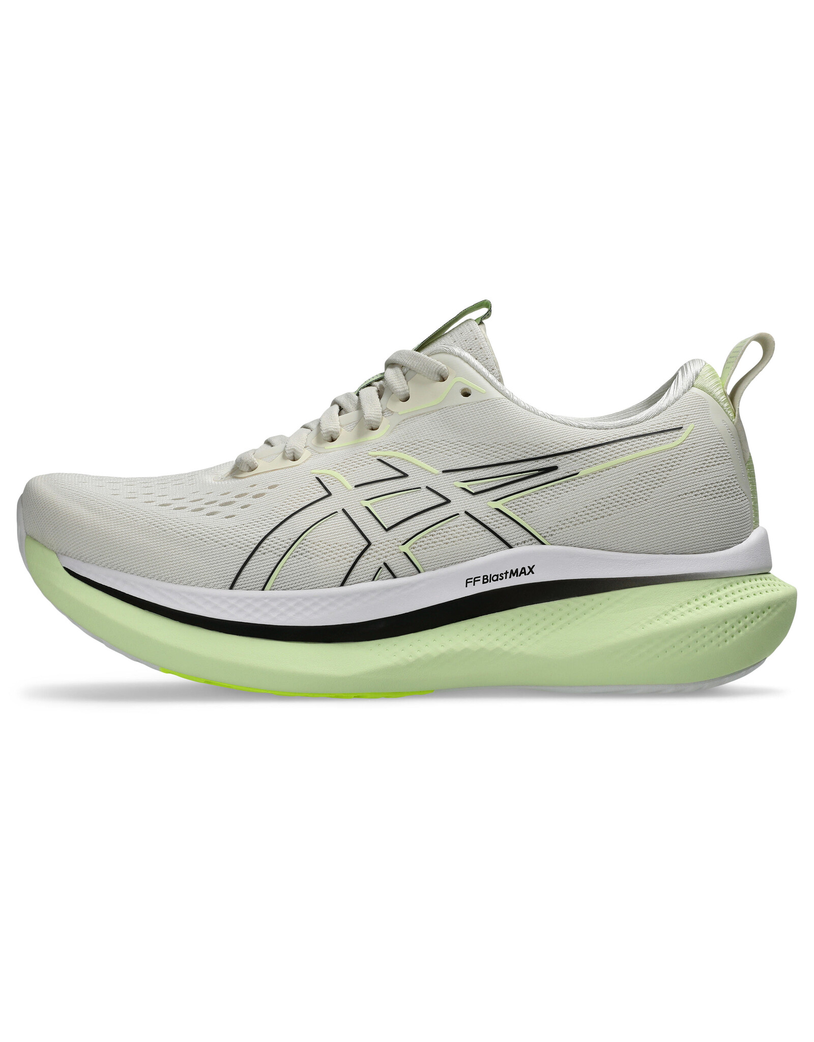 Asics GLIDERIDE MAX-Dames-BIRCH/BLACK