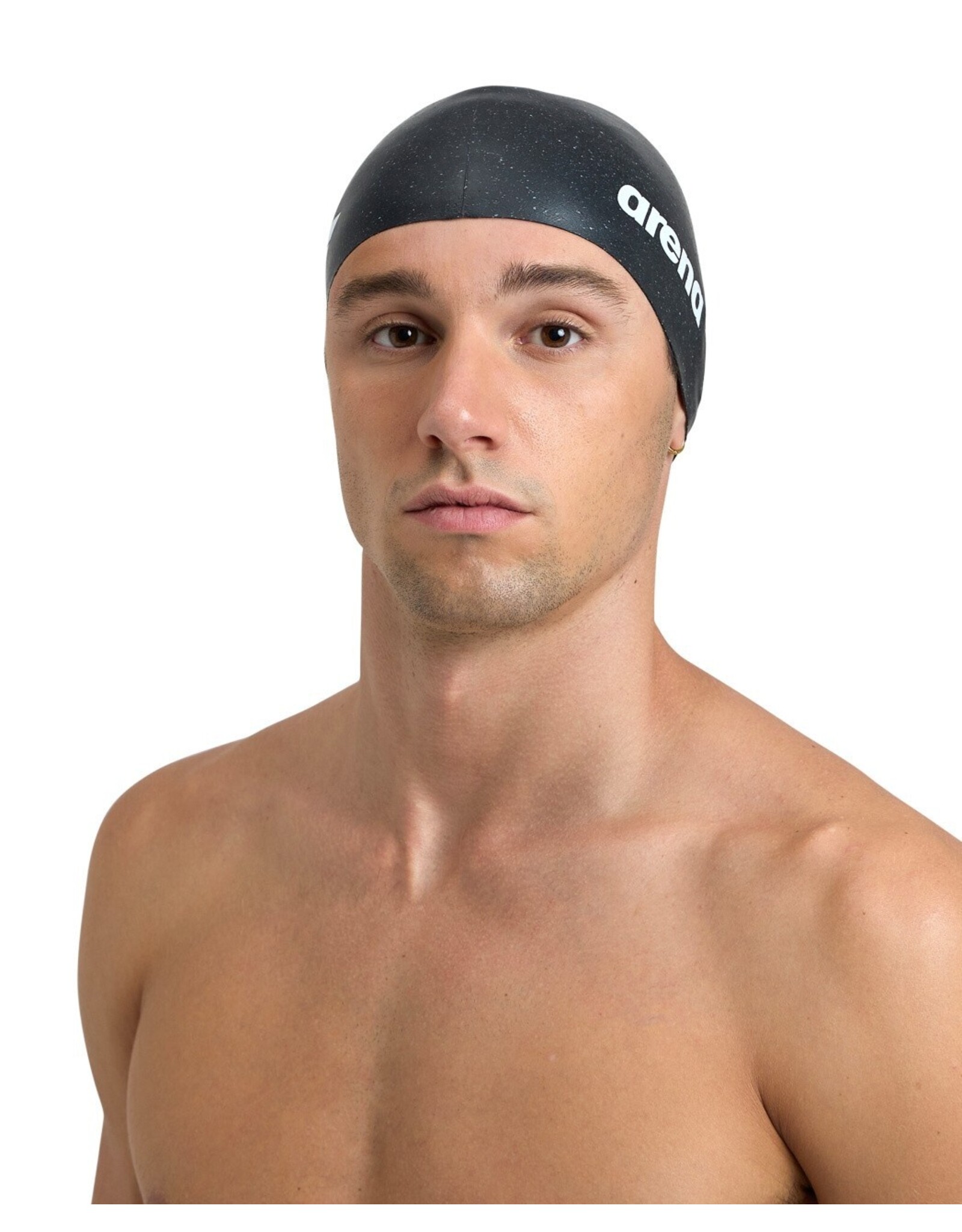 Arena Flat Silicone Cap-black-multi