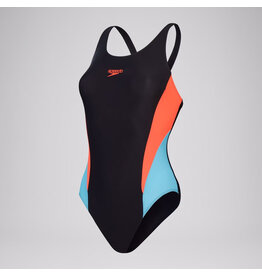 Speedo ECO COLOURBLOCK 2.0 BLA/RED