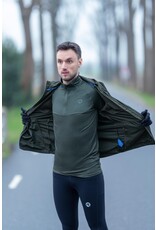 Rogelli Runningtop LM Enjoy III Legergroen