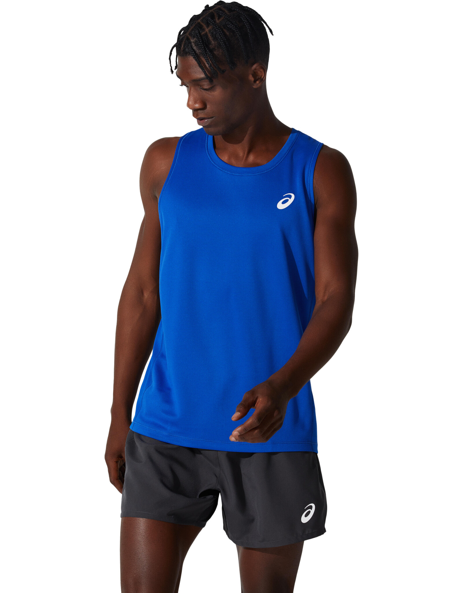Asics CORE SINGLET-Heren-ASICS BLUE