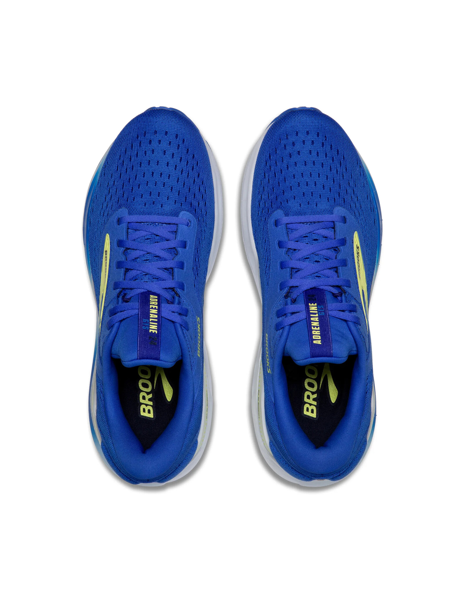 Brooks Adrenaline GTS 24-Heren-Cobalt/Neo Yellow/Peacoat