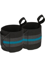 Avento Wrist Wraps • Paar •-Zwart/Blauw (BLK)