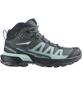Salomon X ULTRA 360 MID GTX W-Dames-Turbulence / Carbon / Tourmaline