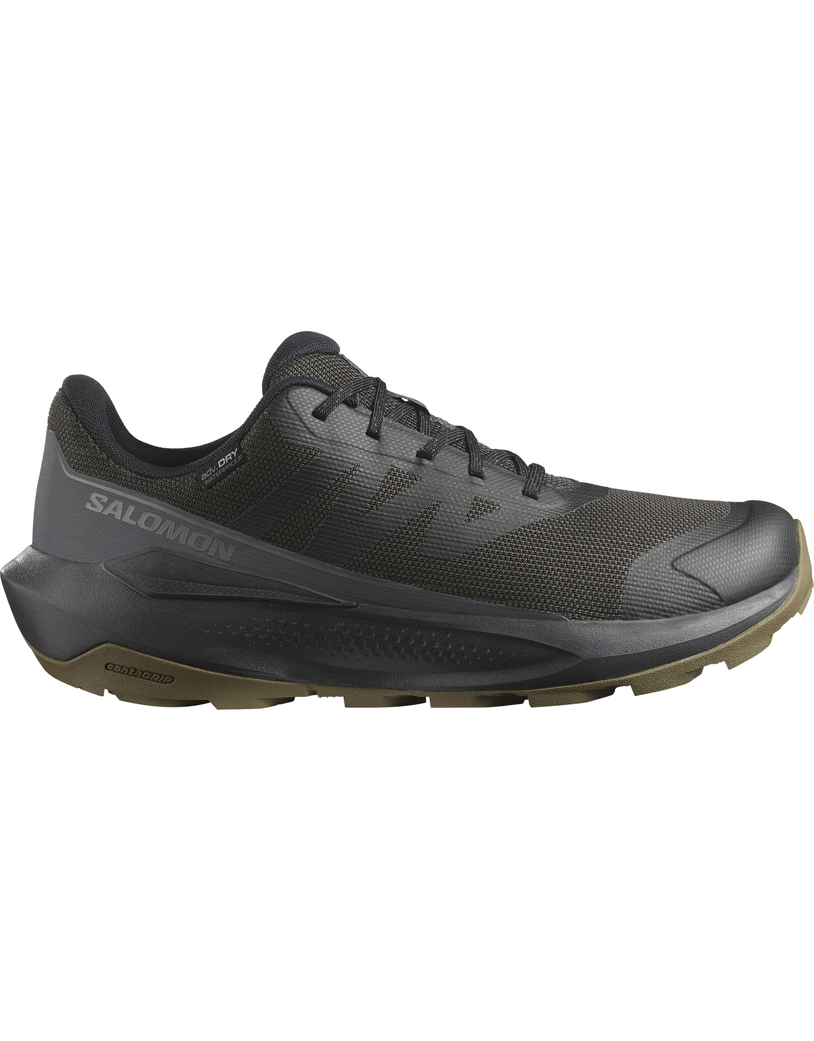 Salomon ELIXIR TOUR WP-Heren-Black / Asphalt / Castlerock