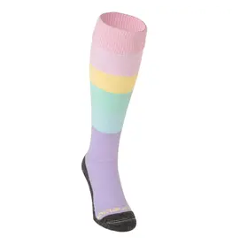 Brabo BC8690A Socks Full Rainbow Pastel-Pastel