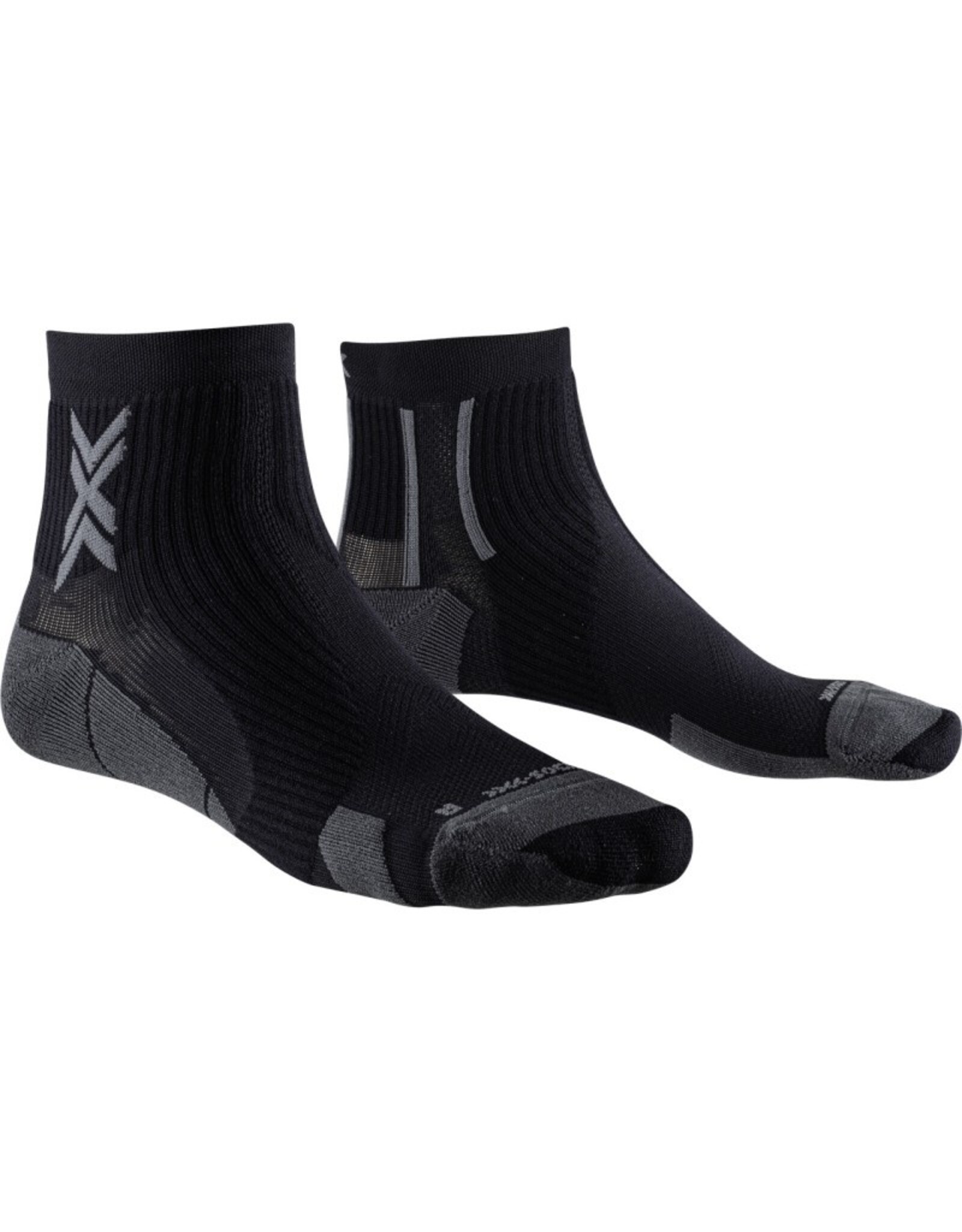 X-socks Run Perform Ankle-black/charcoal