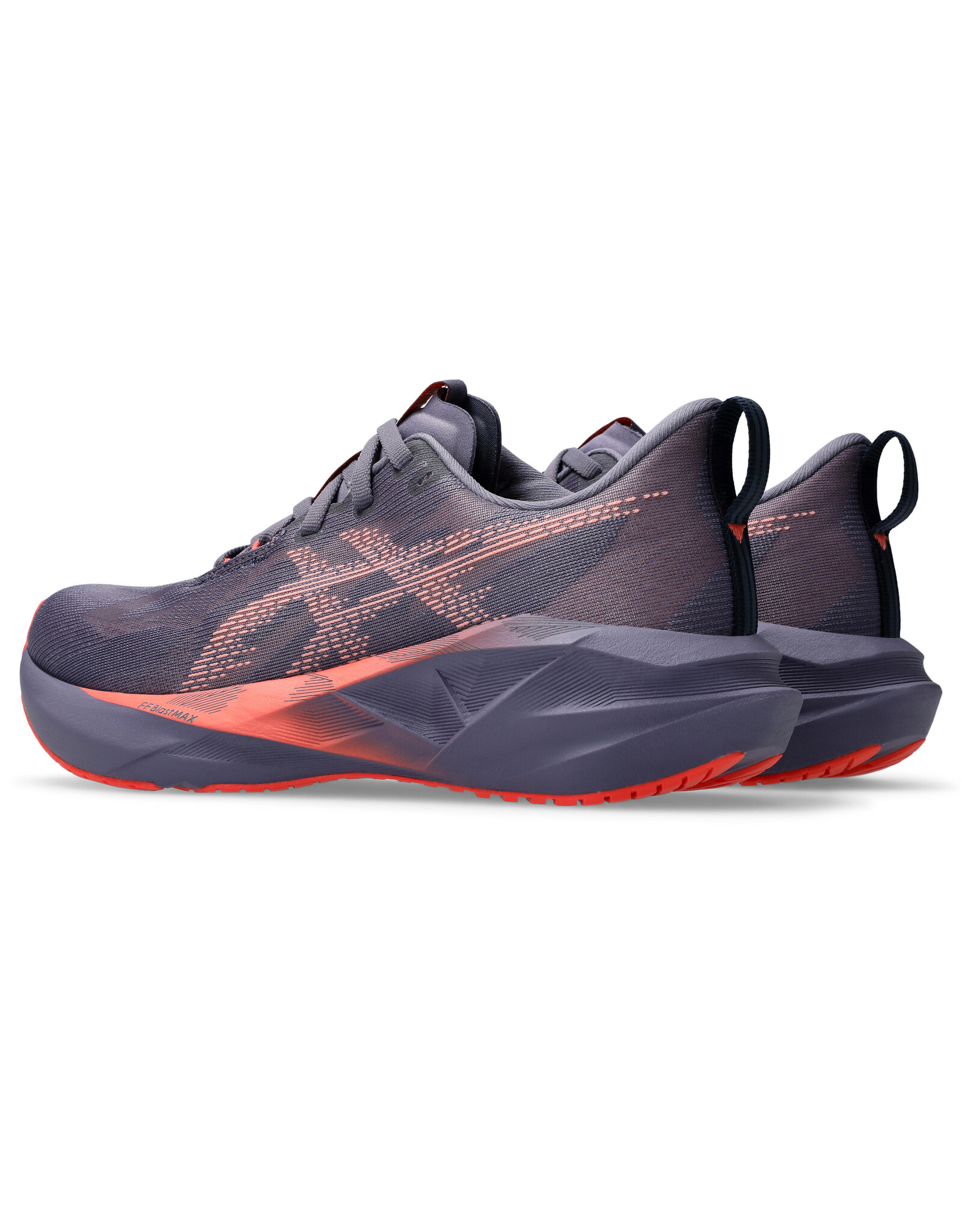 Asics NOVABLAST 5-Dames-GREYISH PURPLE/CORAL REEF