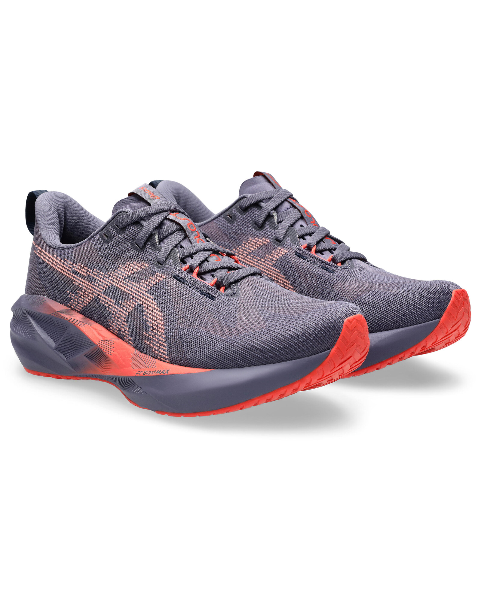 Asics NOVABLAST 5-Dames-GREYISH PURPLE/CORAL REEF