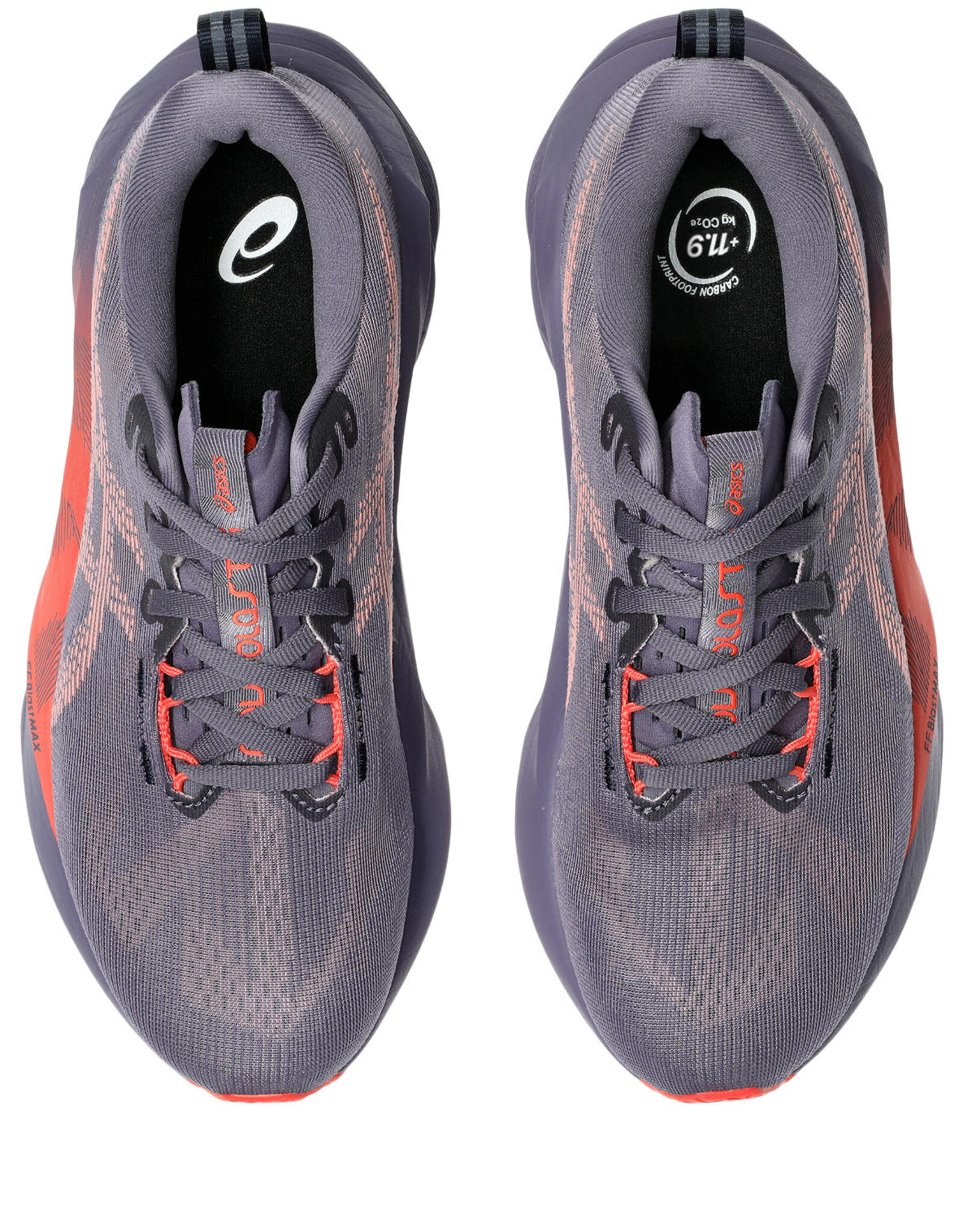 Asics NOVABLAST 5-Dames-GREYISH PURPLE/CORAL REEF
