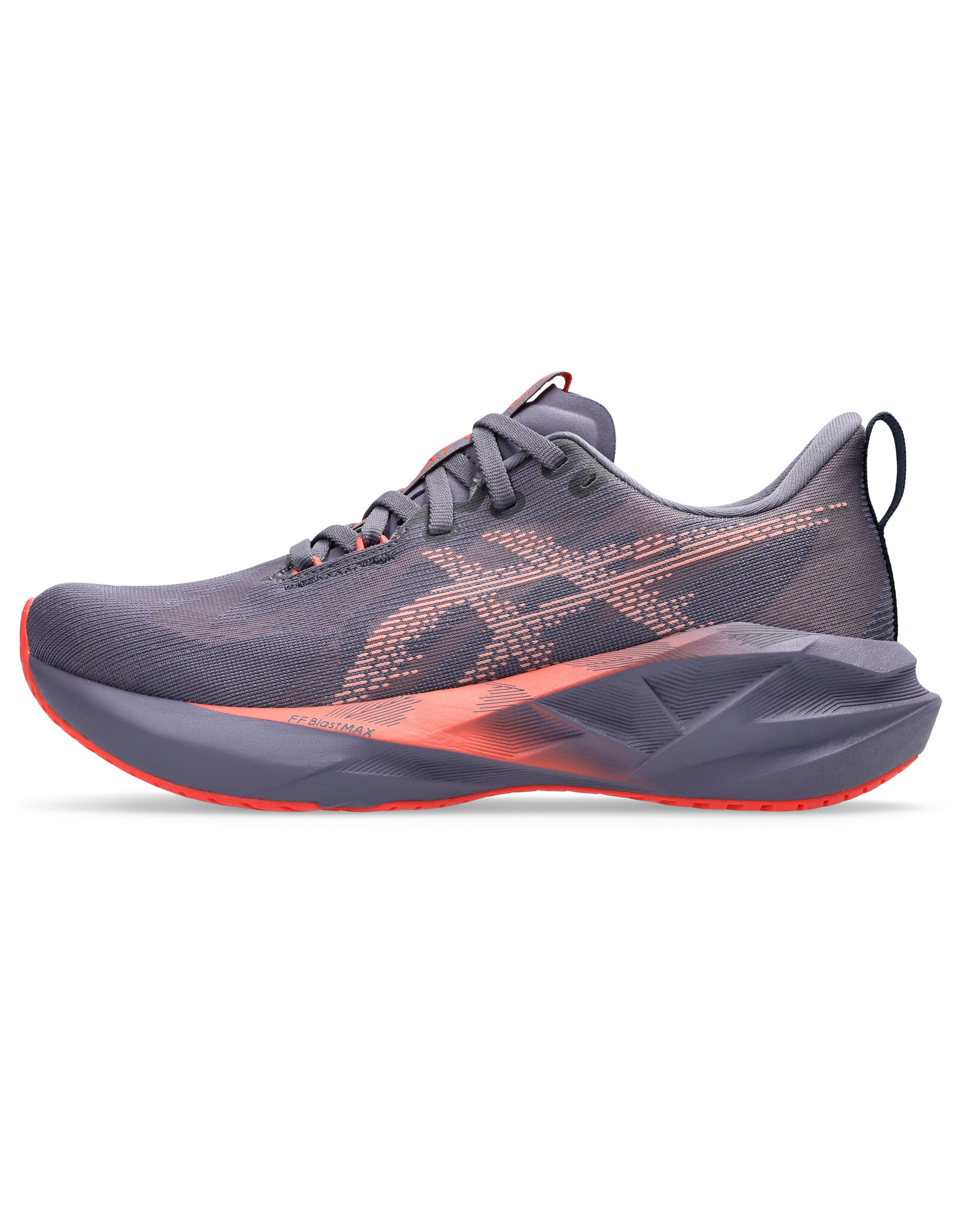 Asics NOVABLAST 5-Dames-GREYISH PURPLE/CORAL REEF