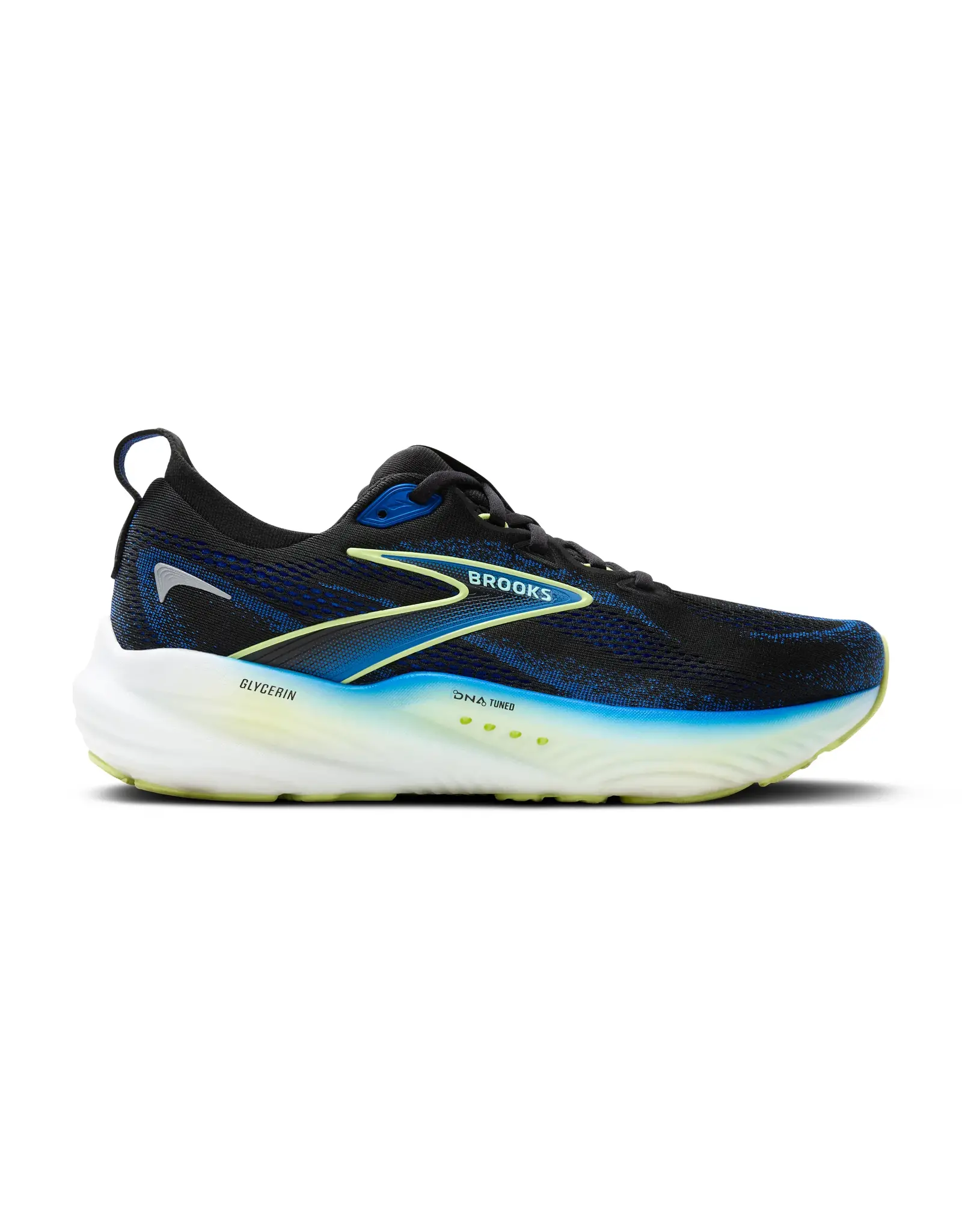 Brooks Glycerin 22-Heren-Black/Cobalt/Neo Yellow
