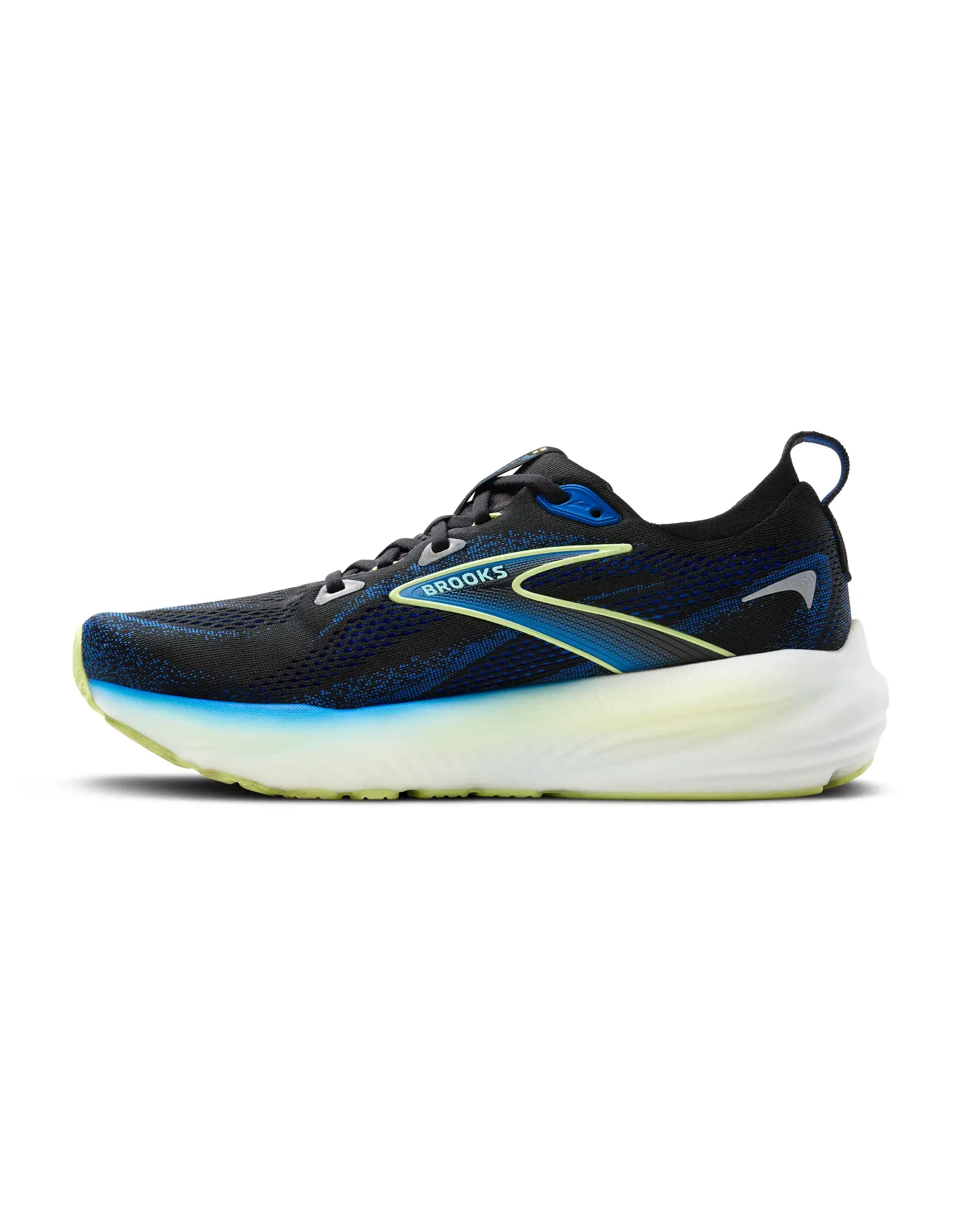 Brooks Glycerin 22-Heren-Black/Cobalt/Neo Yellow