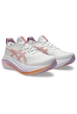 Asics GEL-NIMBUS 27-Dames-WHITE/LIGHT UBE