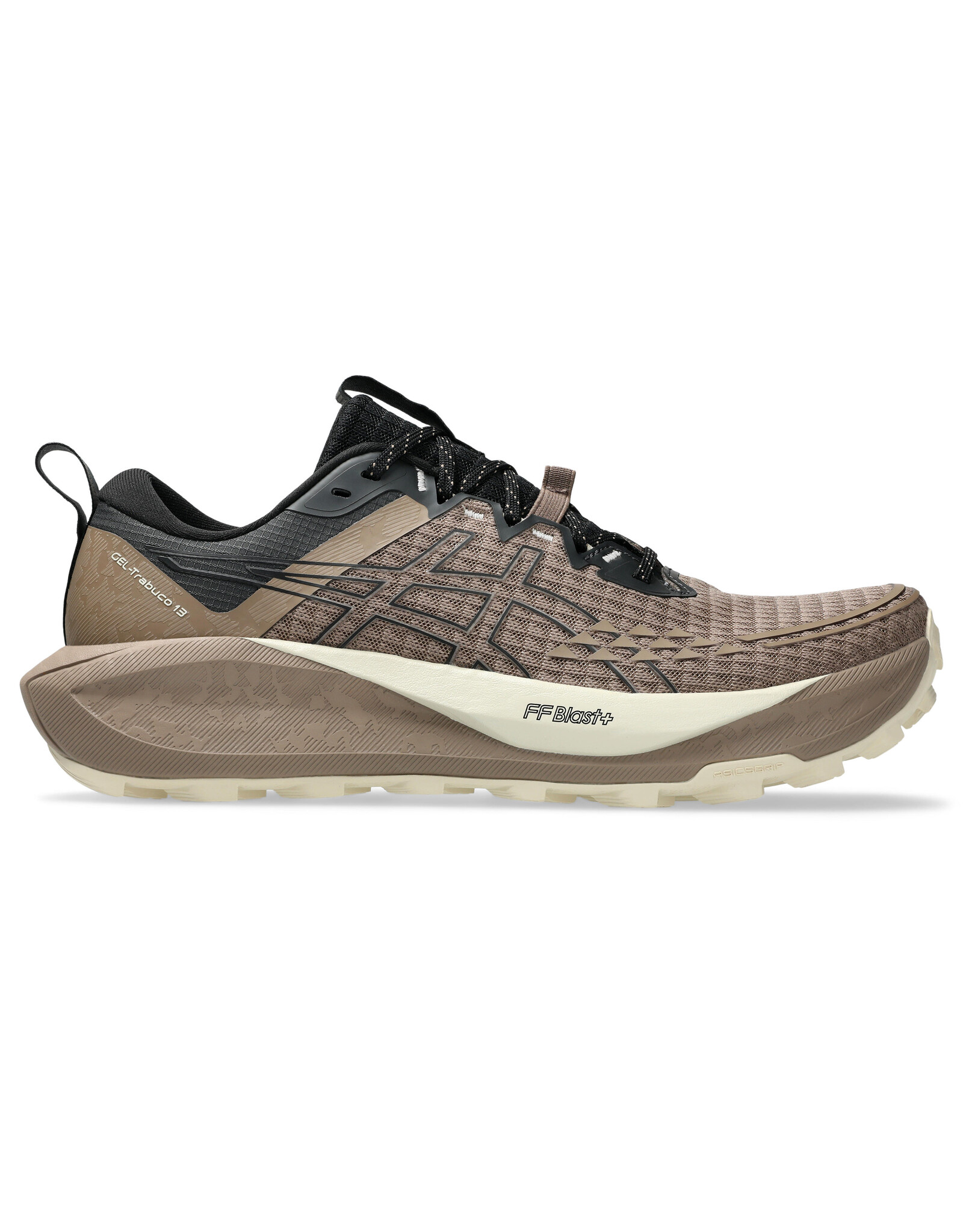Asics GEL-Trabuco 13-Heren-TAUPE GREY/BLACK