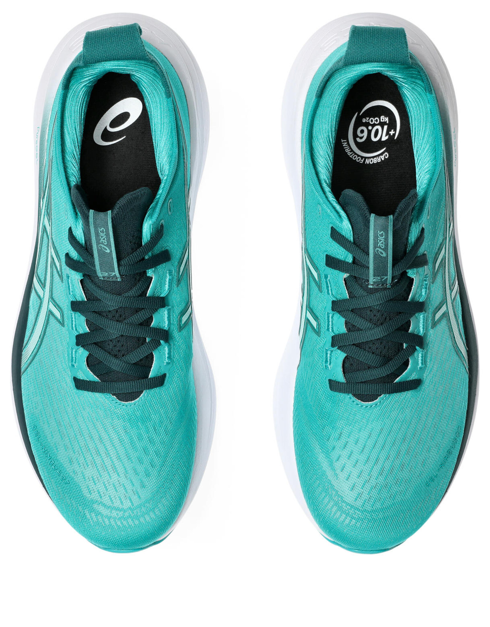 Asics GEL-NIMBUS 27-Heren-WAVE TEAL/SAXON GREEN