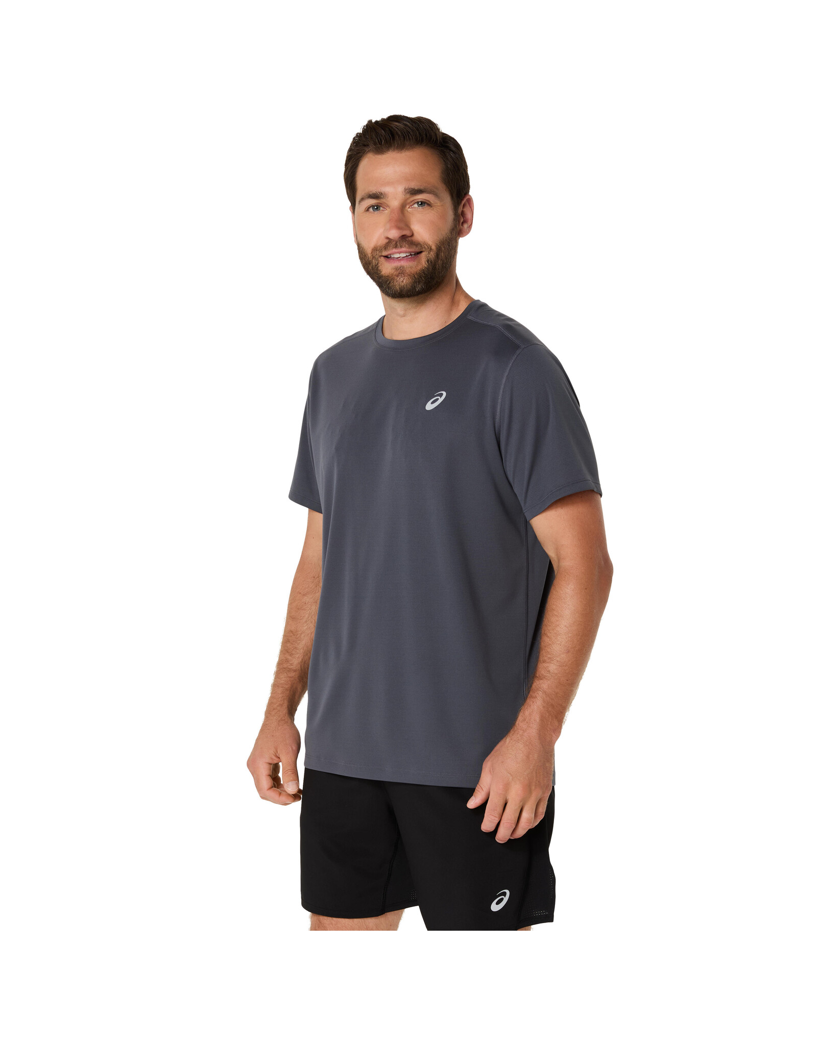 Asics ASICS CORE SS TOP-Heren-CARRIER GREY