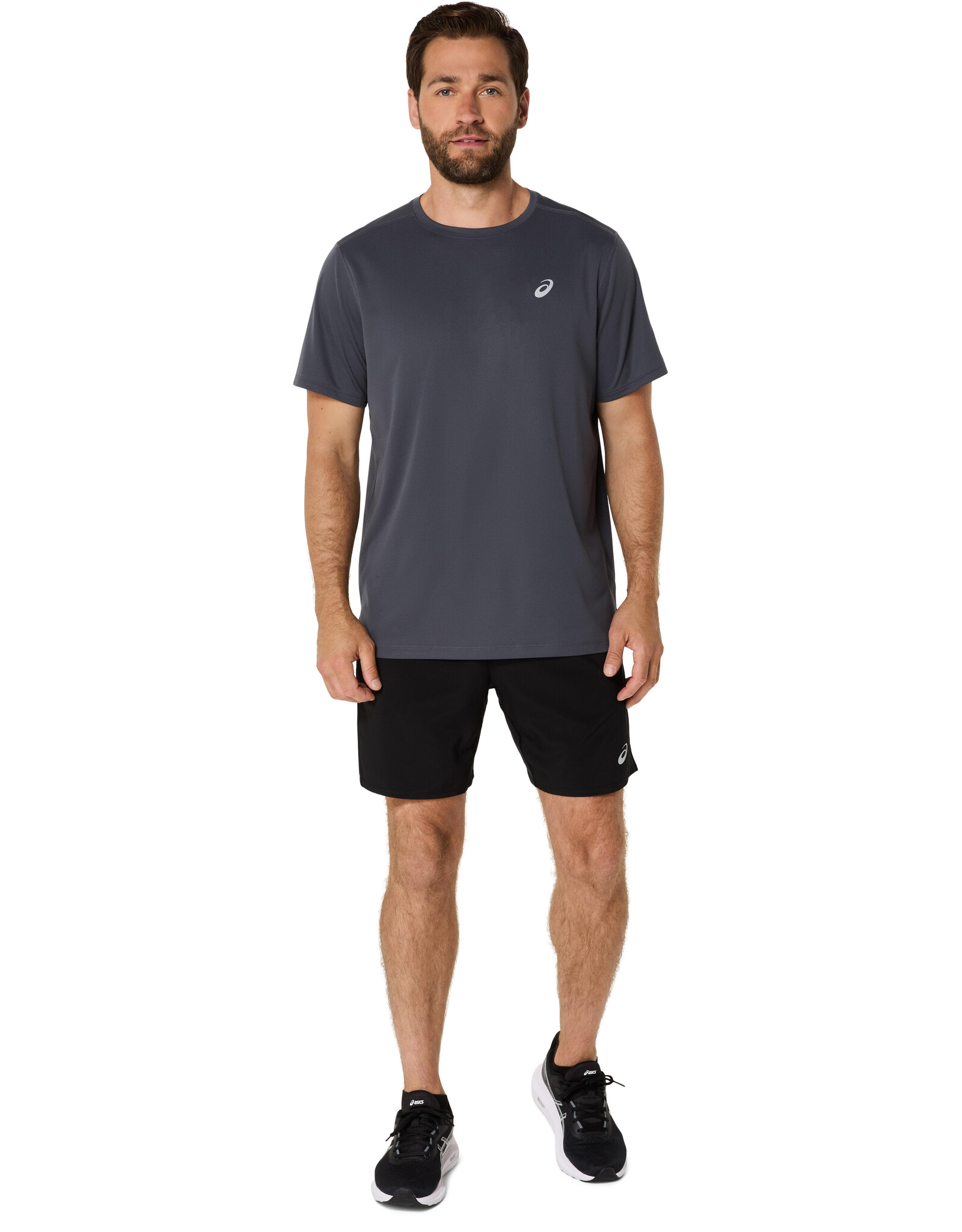 Asics ASICS CORE SS TOP-Heren-CARRIER GREY