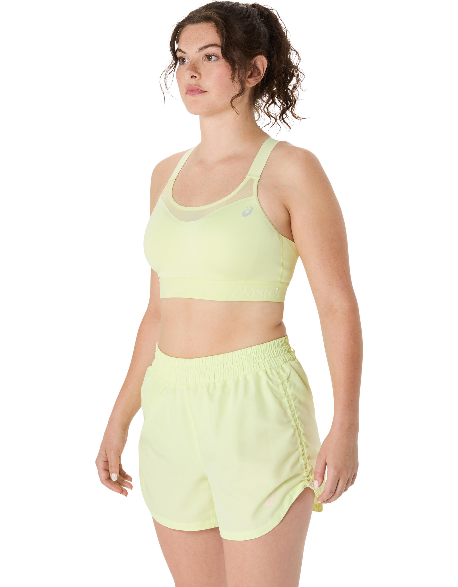 Asics ROAD COMBINATION BRA-Dames-HUDDLE YELLOW