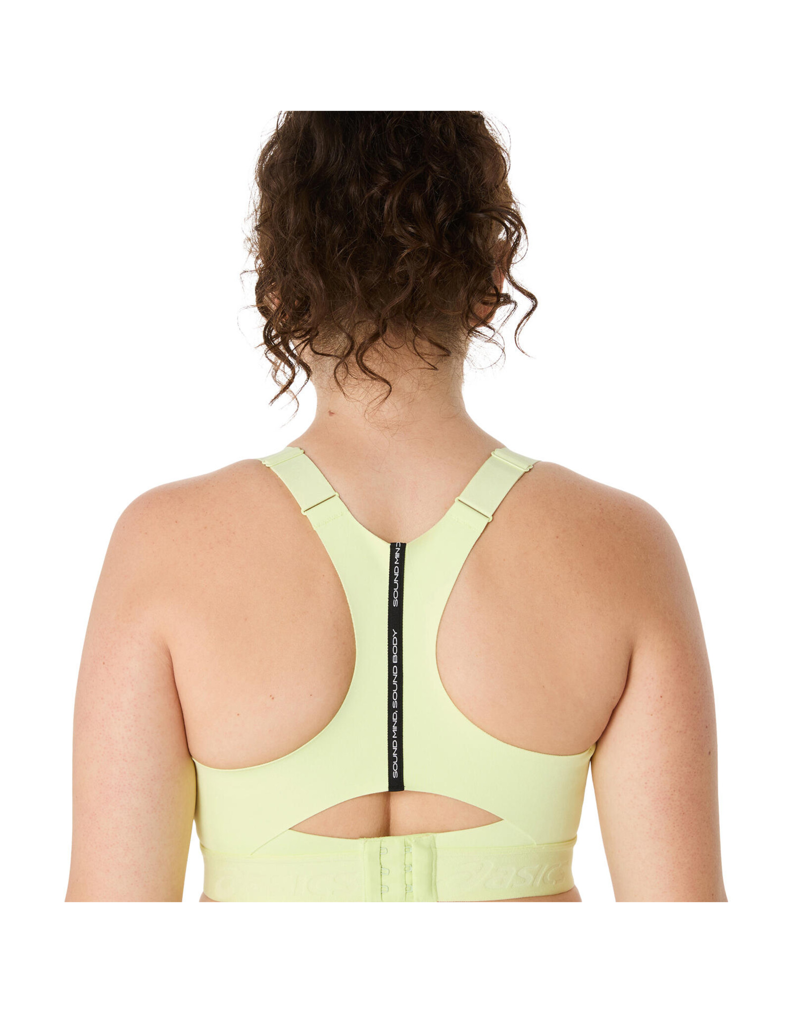 Asics ROAD COMBINATION BRA-Dames-HUDDLE YELLOW