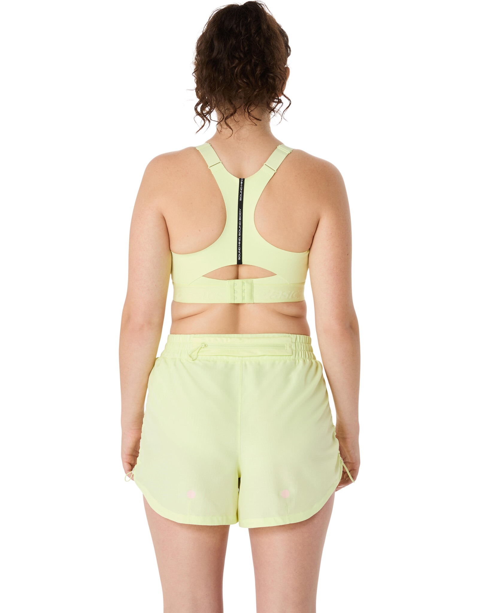 Asics ROAD COMBINATION BRA-Dames-HUDDLE YELLOW