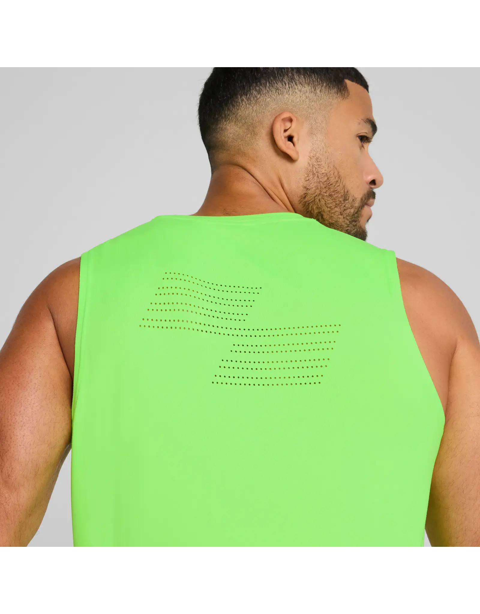 Puma M PUMA x HYROX Cloudspun Tank-Heren-green