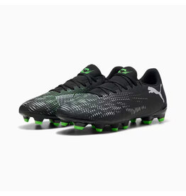 Puma FUTURE 8 PLAY FG/AG-Unisex-PUMA Black-Cool Light Gray-Fluo Green