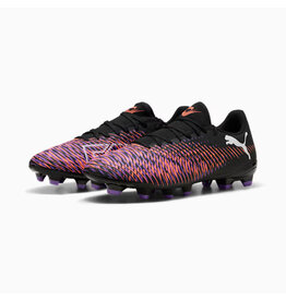 Puma FUTURE 8 PLAY FG/AG-Unisex-PUMA Black-PUMA White-Glowing Red