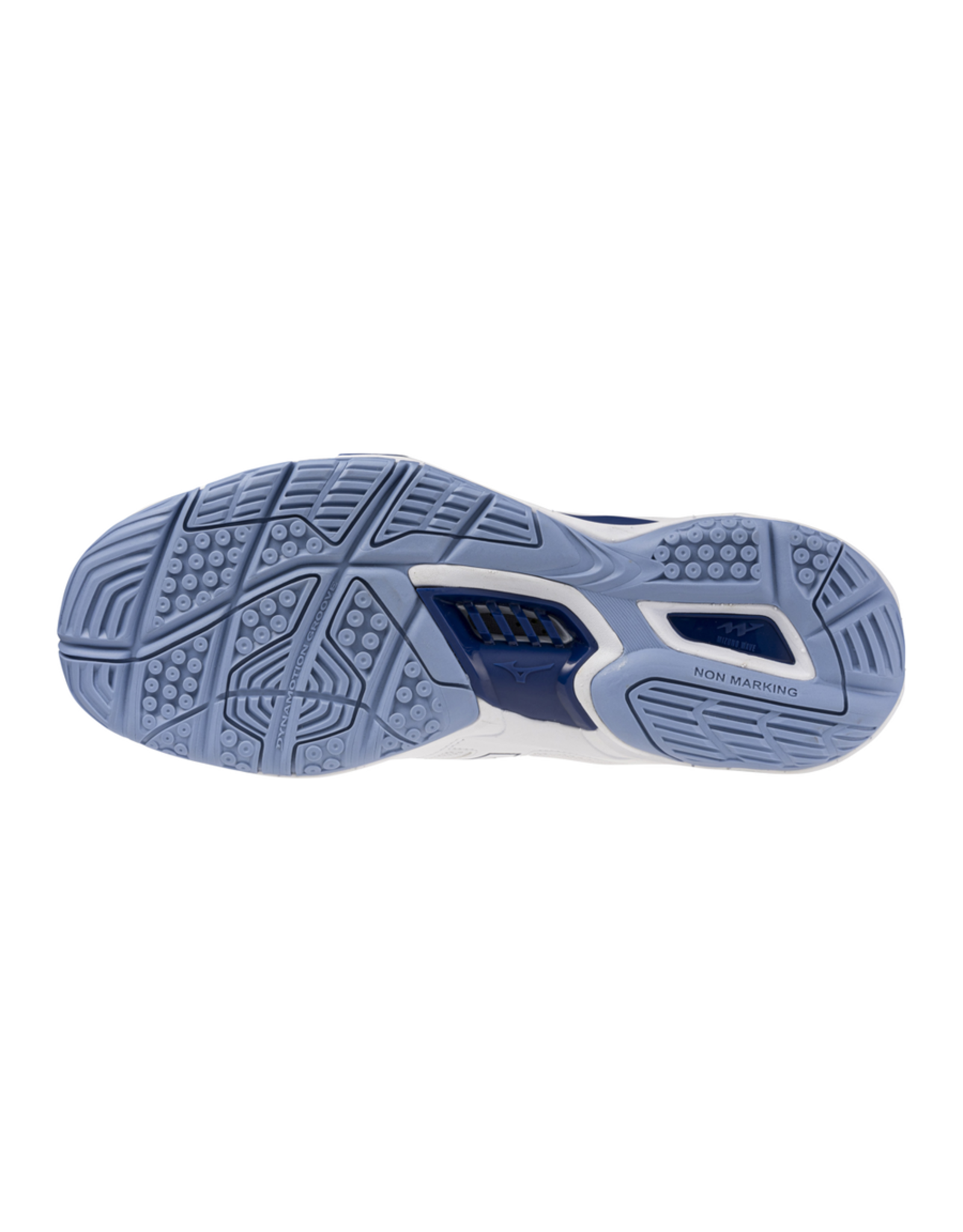 Mizuno SHOE WAVE PHANTOM-Heren-White/BellwetherBlue/B.AirBlue
