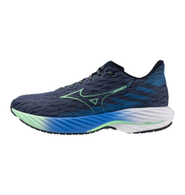 Mizuno SHOE WAVE RIDER-Heren-Vintage Indigo/Neo Mint/FrontBlue