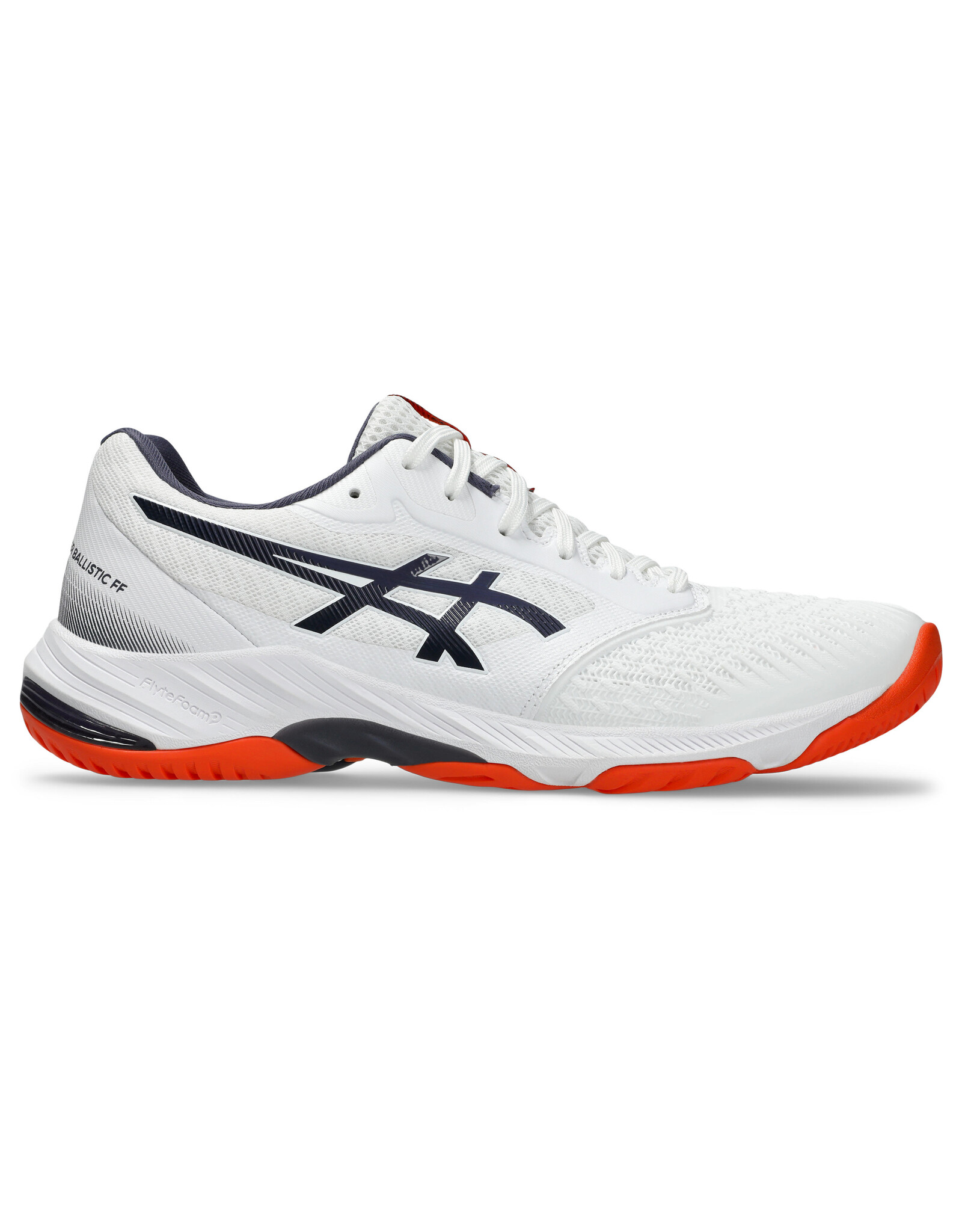 Asics NETBURNER BALLISTIC FF 3-Heren-WHITE/INDIGO FOG