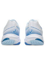 Asics NETBURNER BALLISTIC FF 3-Dames-WHITE/BLUE COAST