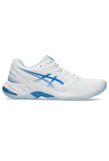 Asics NETBURNER BALLISTIC FF 3-Dames-WHITE/BLUE COAST