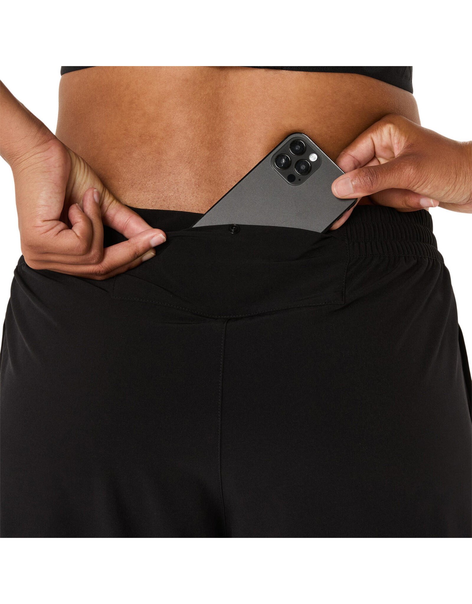 Asics ASICS CORE WOVEN PANT-Dames-PERFORMANCE BLACK