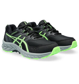 Asics PRE VENTURE 9 GS-Kinderen-BLACK/ILLUMINATE GREEN