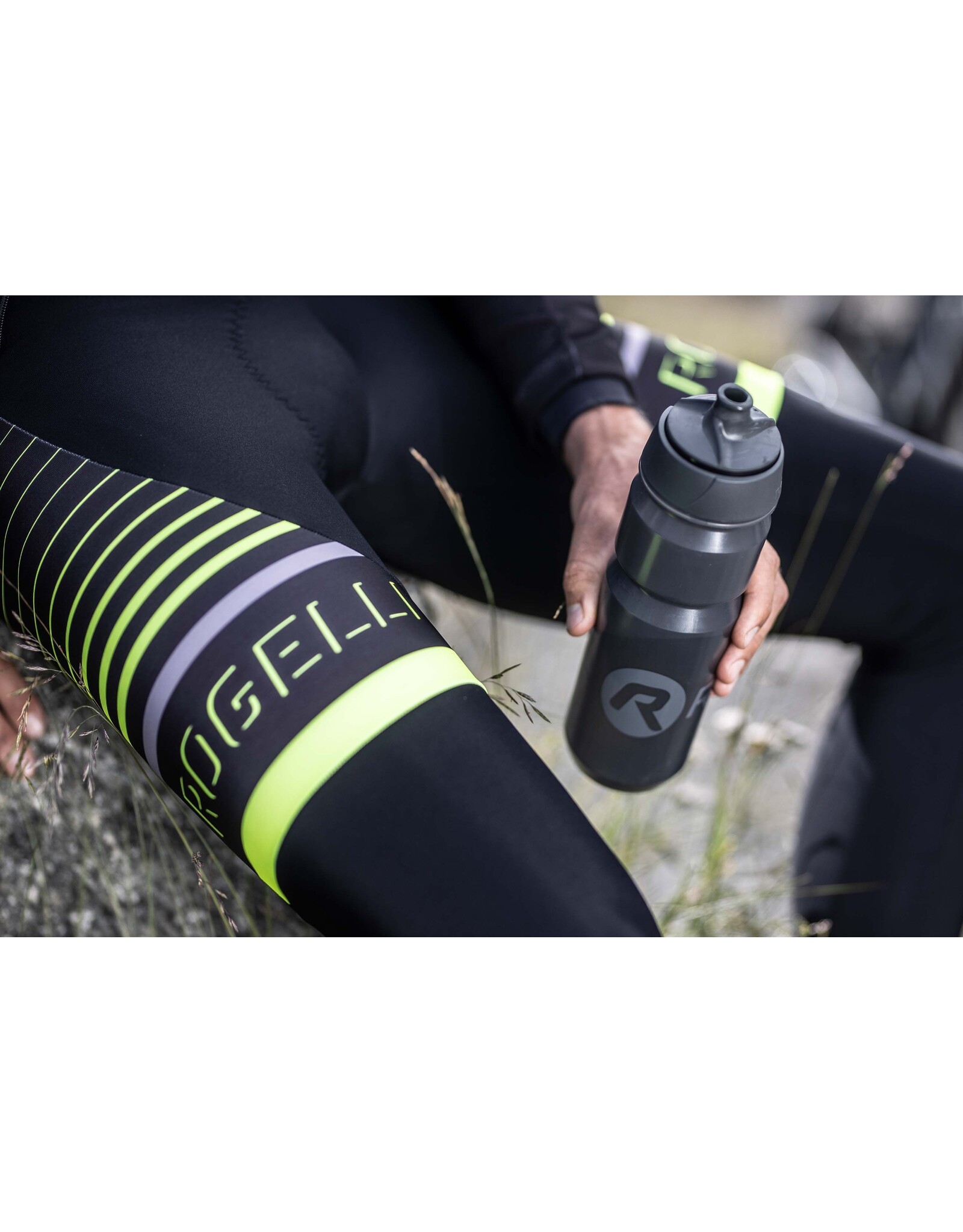 Rogelli Bidons Classic 750 cc Zwart