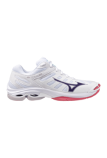 Mizuno SHOE WAVE VOLTAGE WOS-Dames-White/Violet Indigo/Camellia Rose