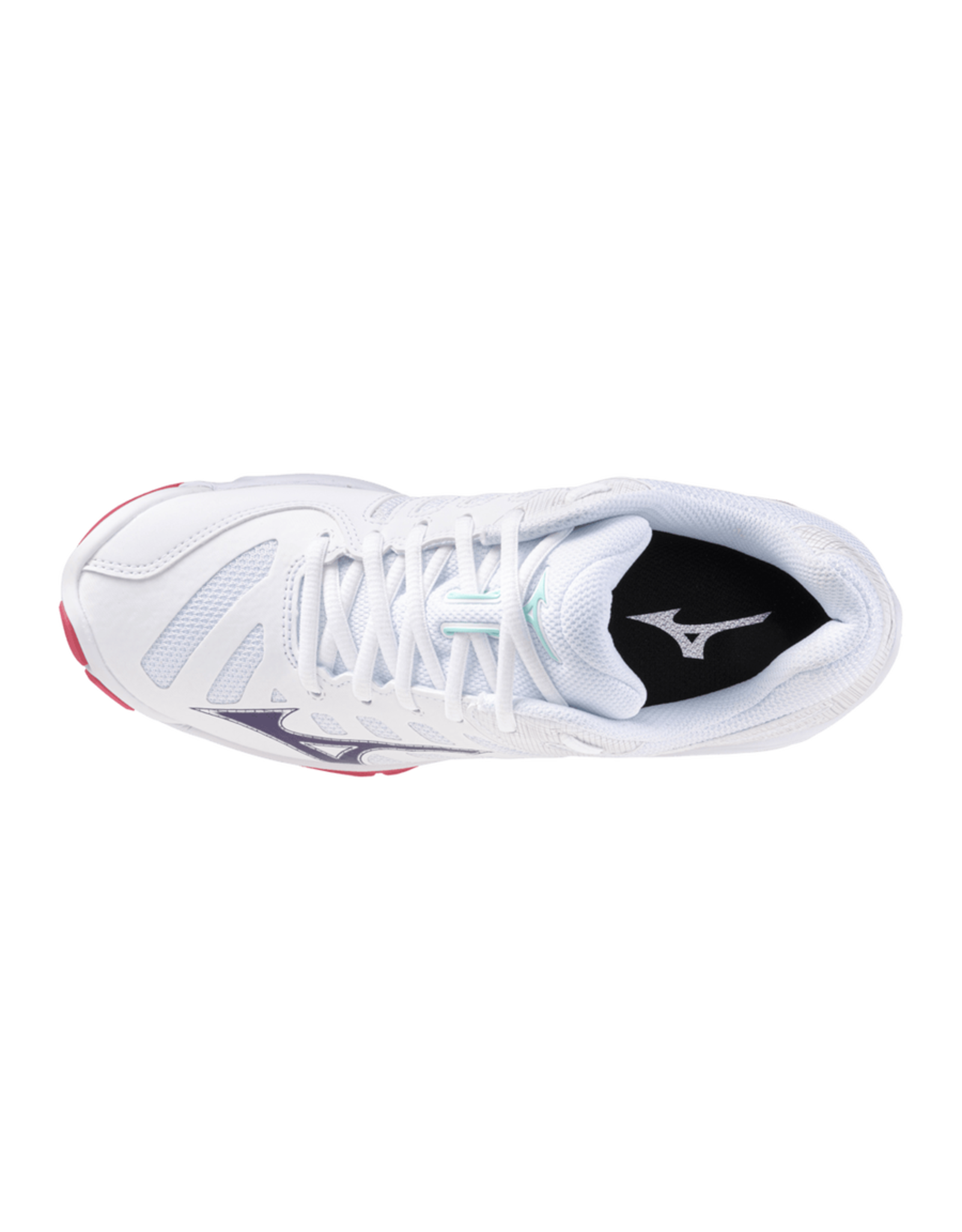 Mizuno SHOE WAVE VOLTAGE WOS-Dames-White/Violet Indigo/Camellia Rose