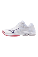 Mizuno SHOE WAVE VOLTAGE WOS-Dames-White/Violet Indigo/Camellia Rose