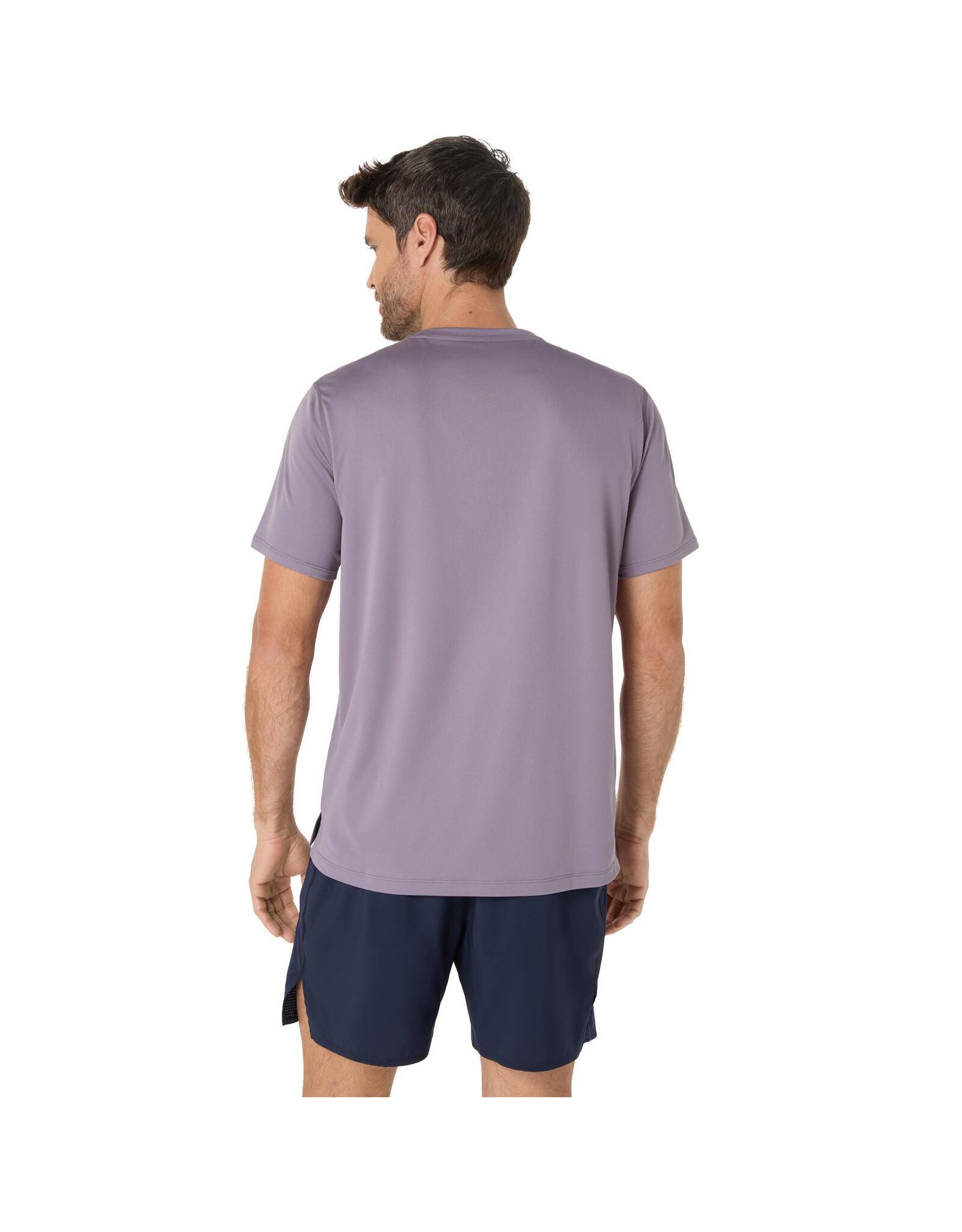 Asics ASICS CORE SS TOP-Heren-LAVENDER GREY